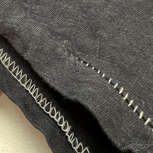 Vintage 90’s Propaganda Single Stitch Tee Shirt Black Dark Goth Embellished Bead - Picture 5 of 15